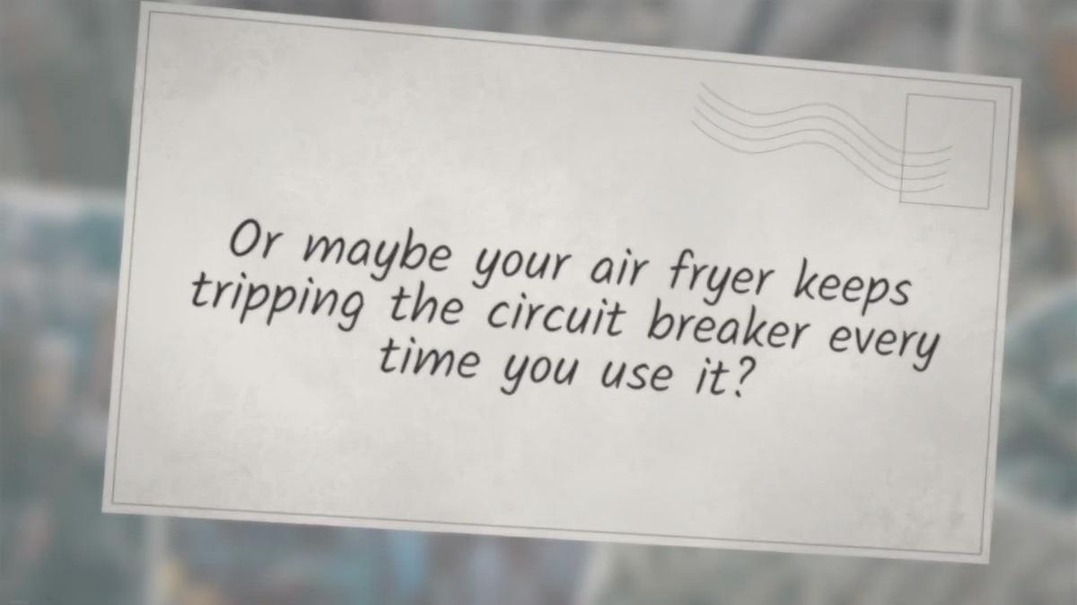 Air Fryer Tripping Your Breaker? Here's Why