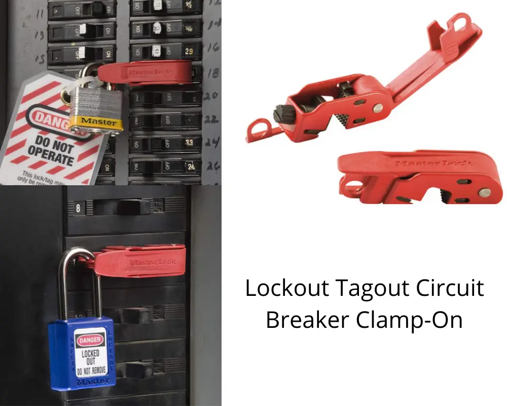 Lockout Tagout Circuit Breaker Clamp-On
