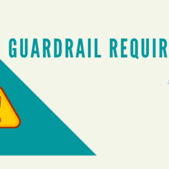 Guardrail requirements as a fall protection system