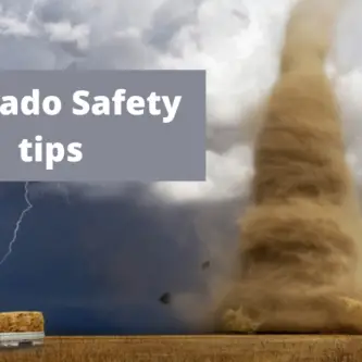Tornado safety tips and rules