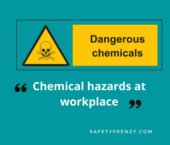 You are currently viewing Chemical hazards at workplace