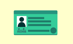 Safety rules at school - Identity card for student