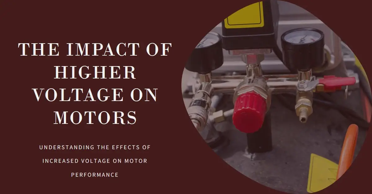 You are currently viewing Turbocharging Motor Operation: The Impact of Higher Voltage